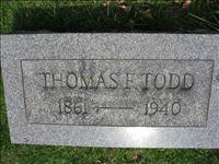 Todd, Thomas F